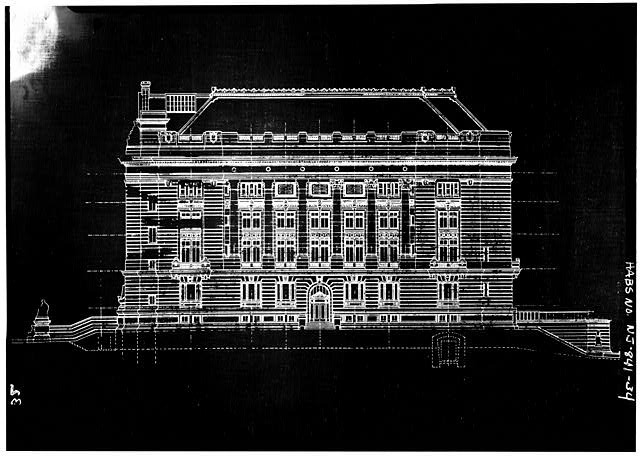 34. Photocopy of drawing (Location of original unknown)...