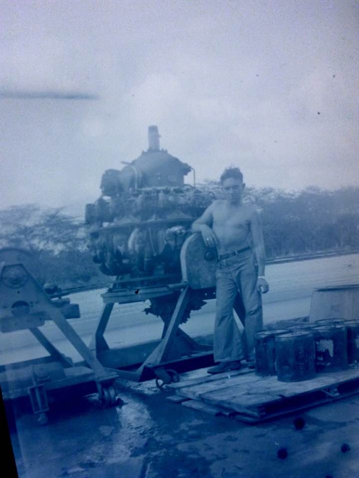 Thomas Rogalski at Pearl Harbor