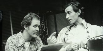 Lenny Baker and John Lithgow 
