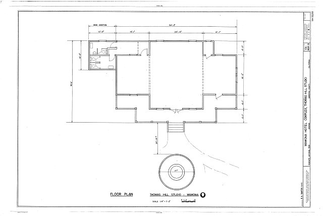 HABS CAL,22-WAWO,1-D- (sheet 1 of 5) - Wawona Hotel,...