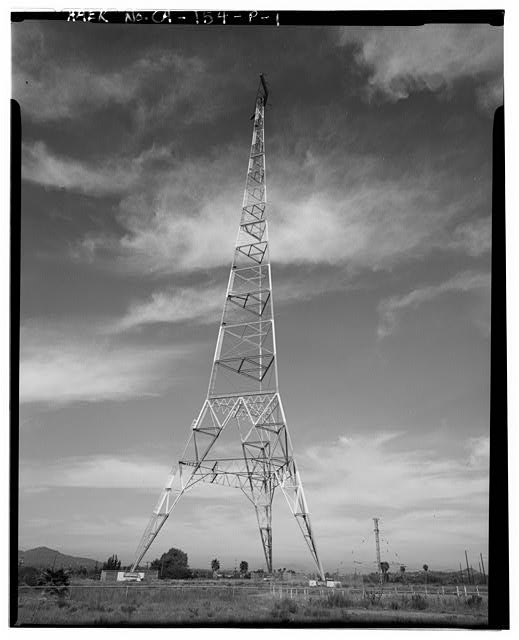 1. TOWER 32, VIEW LOOKING NORTH. - Chollas Heights Naval...