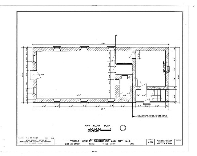 HABS UTAH,23-TOO,1- (sheet 2 of 5) - Tooele County...