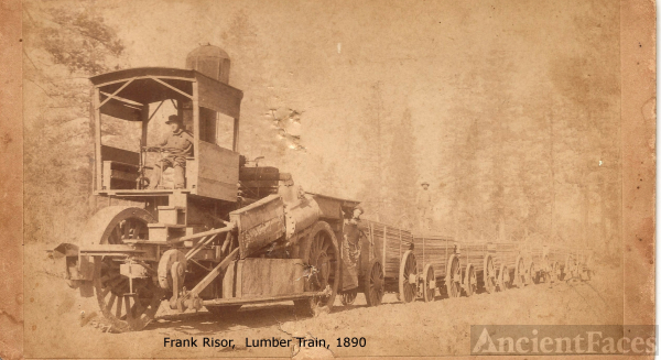 California lumber train
