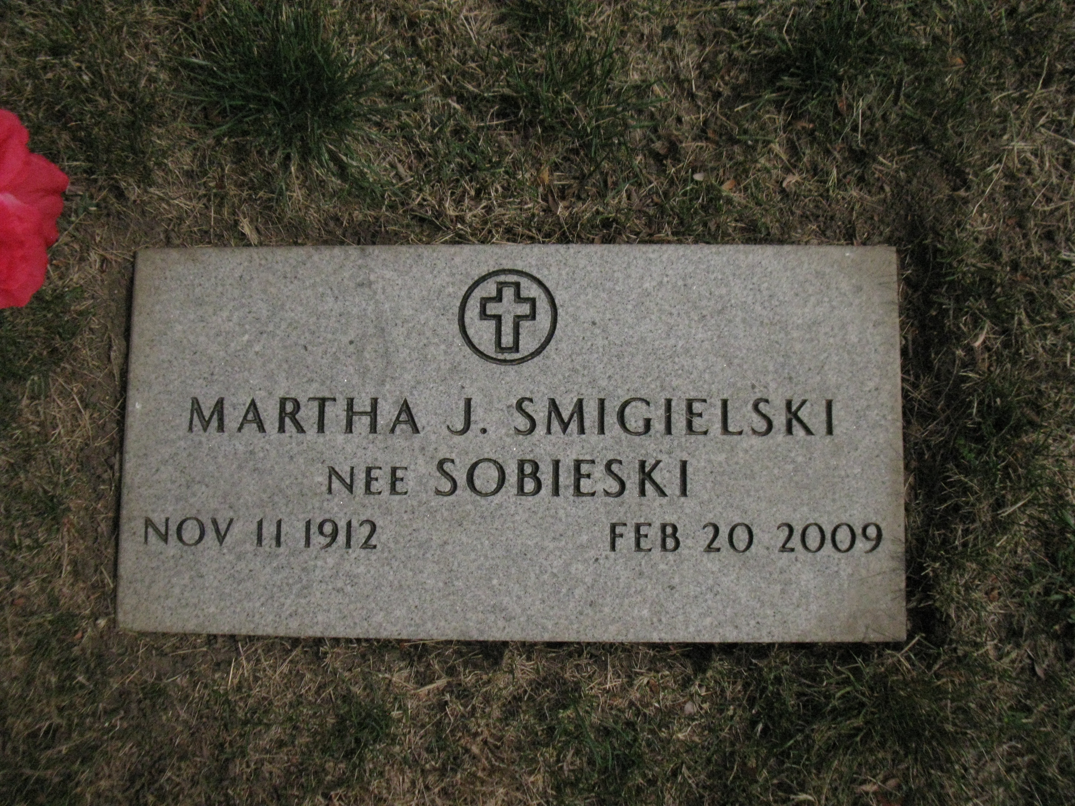 Martha J Smigielski gravesite