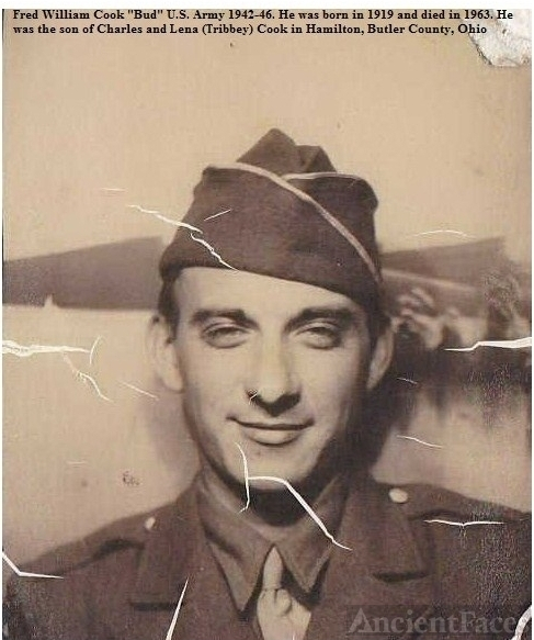 Fred "Bud" Cook in the Army
