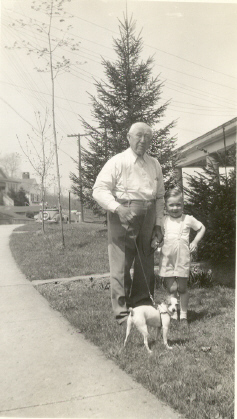 Grandpa Fichter and Bruce