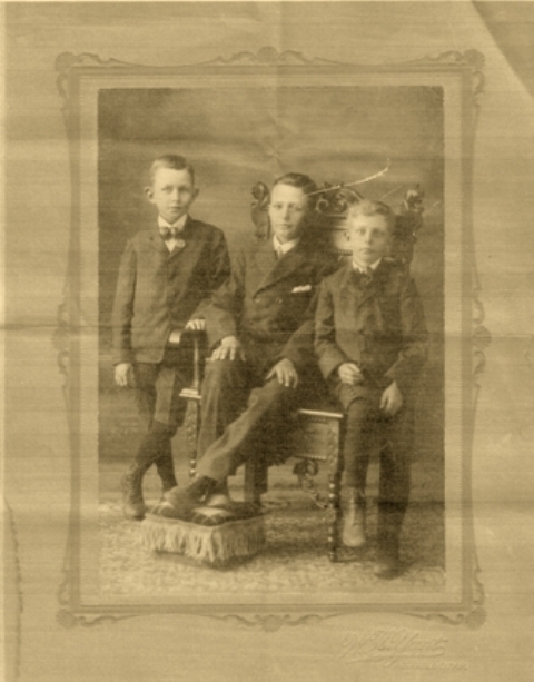 Paul, William Chester and Rolla Way Freeman