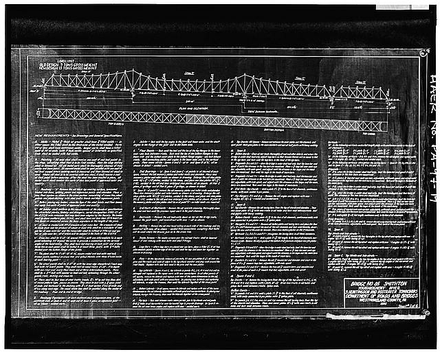 19. OVERALL ELEVATION AND PLAN, Sheet 1 of 6 - Smithton...