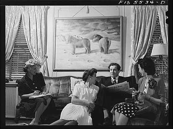 Washington, D.C. The Icelandic legation. Margret, Mr....