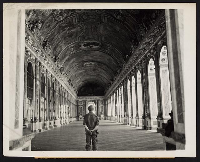 A Yank in Versailles / World Telegram & Sun photo by Bert...