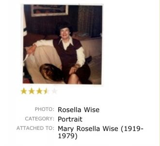 A photo of Mary Rosella Wise