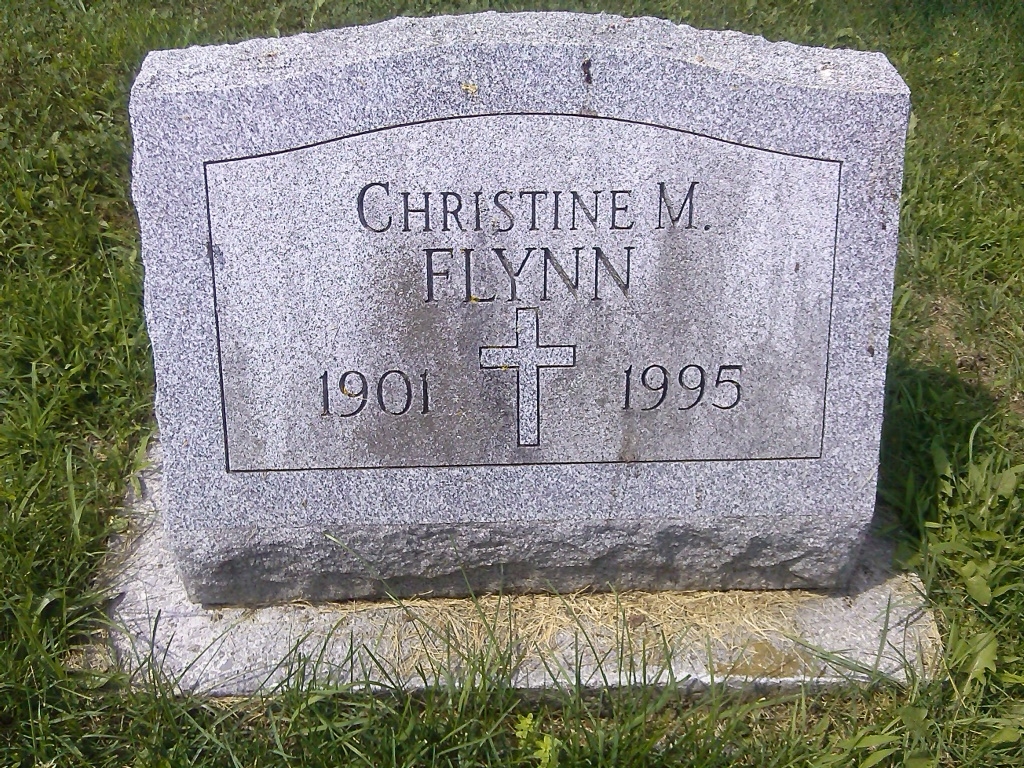 Christine M Flynn gravesite