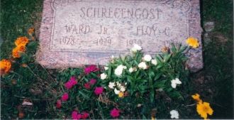 Floy and Ira Schrecengost Jr. gravesite