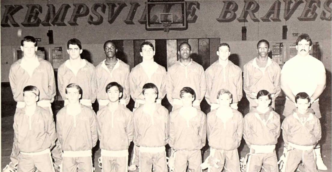 1987 Kempsville Junior High School Wrestling Team