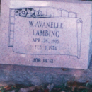 A photo of Wilma Avanelle Lambing