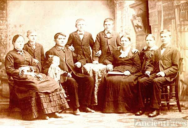 Family of Bernard Henry and Mary Keeven