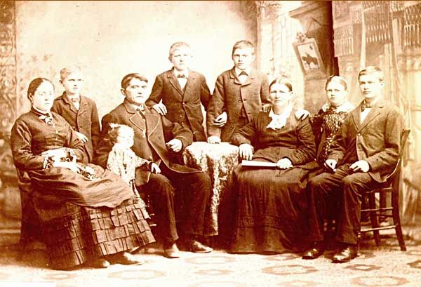 Family of Bernard Henry and Mary Keeven