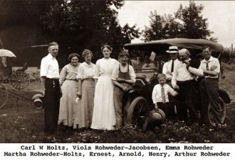 Rohweder family, Iowa