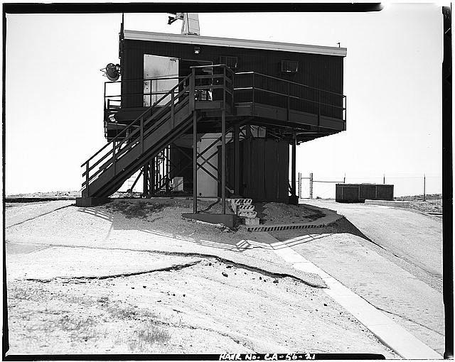 21. VIEW OF RADAR TOWER PLATFORM, LOOKING SOUTH Everett...