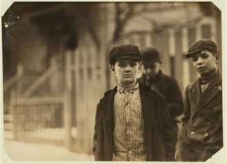 [Alfred Beniot, 191 North St. Sweeper in Bennett Mill, in...