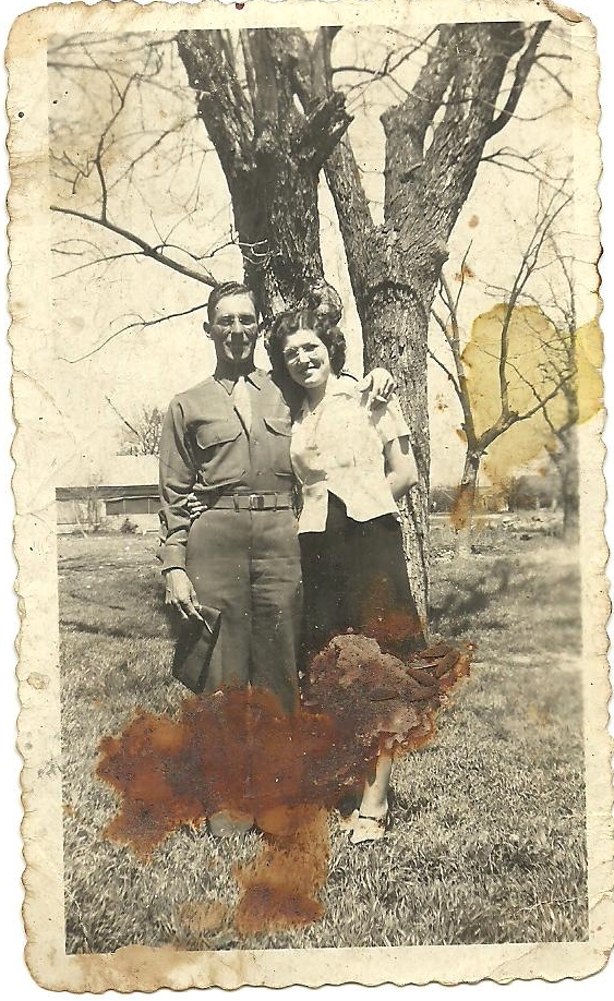 Bumpy & Evanell (Wilson) Byers, Kentucky 1940's
