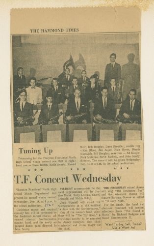 T.F.North Dance Band 1960