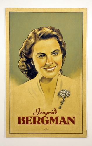 Ingrid Bergman, a portrait by Arthur K. Miller