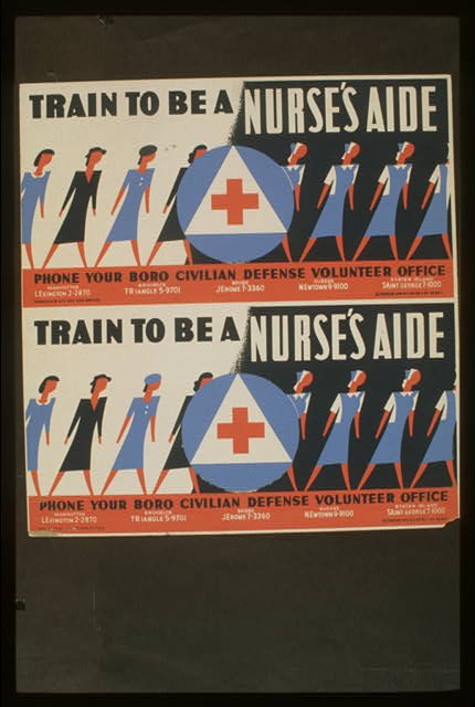 Train to be a nurse's aide Phone your boro Civilian...