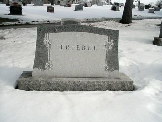 William Franklin Triebel gravesite