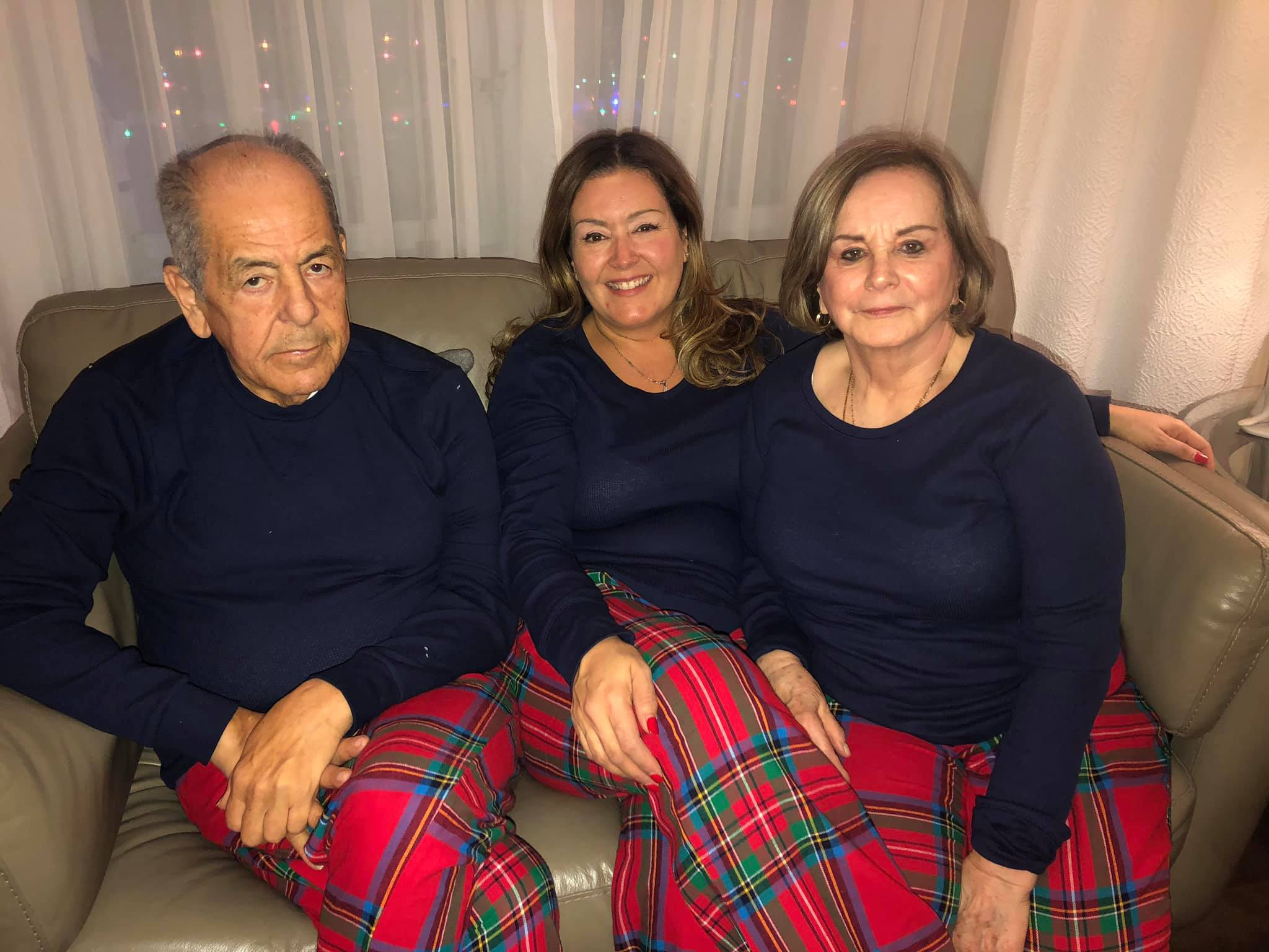 Alfonso L. Londoño and Nathaly and Olga.