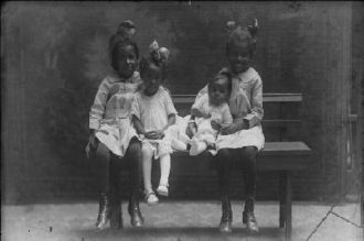 Negro Children: Turn of the Century Photo