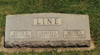 Annette Allen,Charles Line & Nettie Beaty gravestone