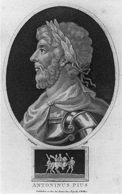 Antonius Pius, Emperor of Rome, 86-161 A.D.