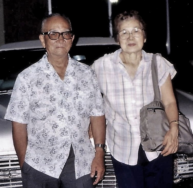 Yoshio Funakoshi and Haruko Funakoshi 