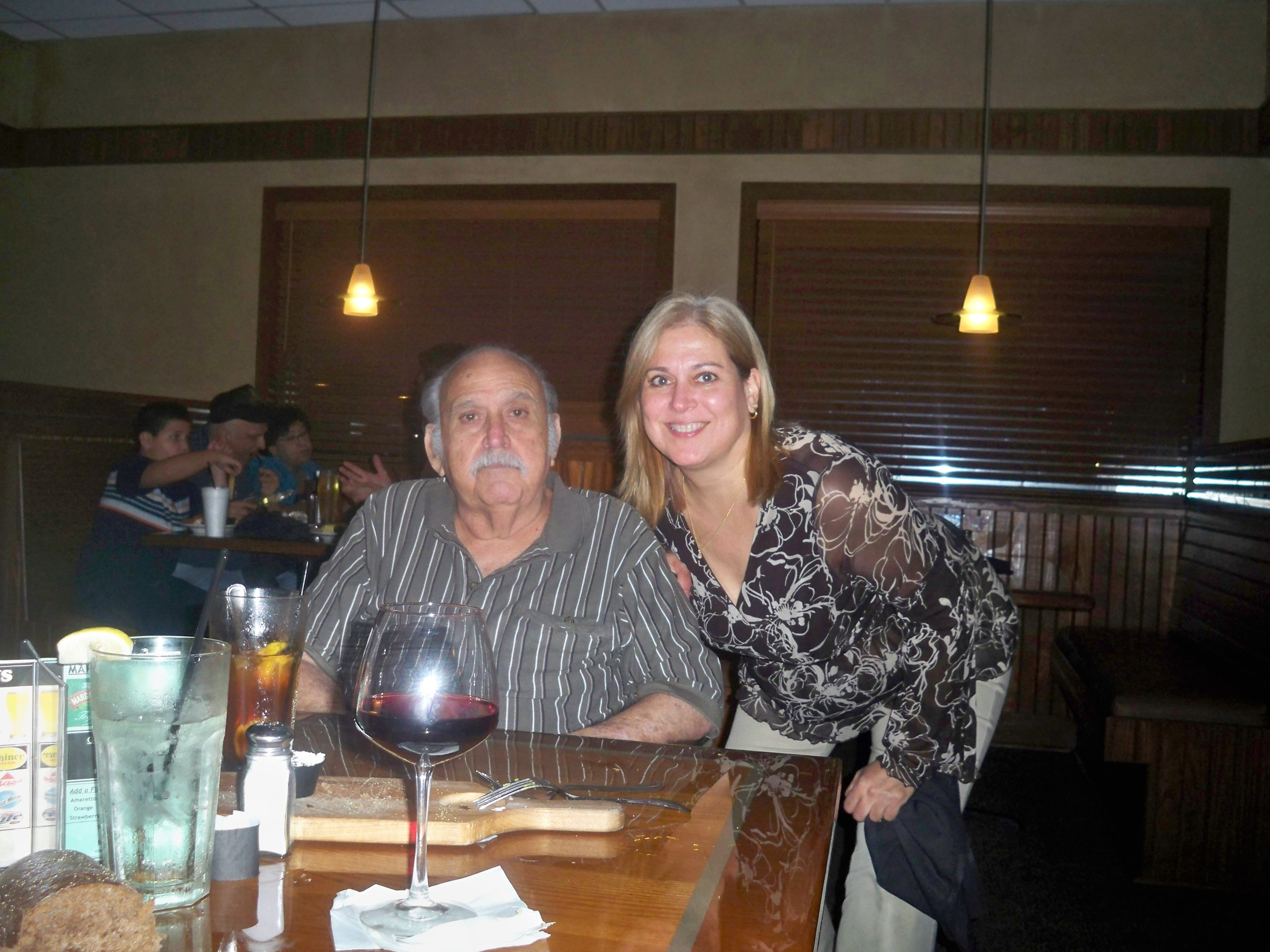 Francisco Javier Leal with his daughter Veronica Rose Flores- Leal