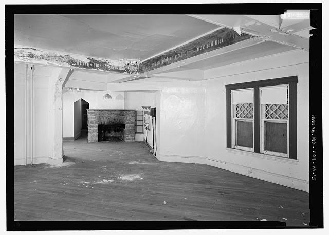 Interior view, general view looking from the north...