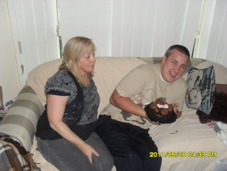 Kristan and Jason Savill - mothers day