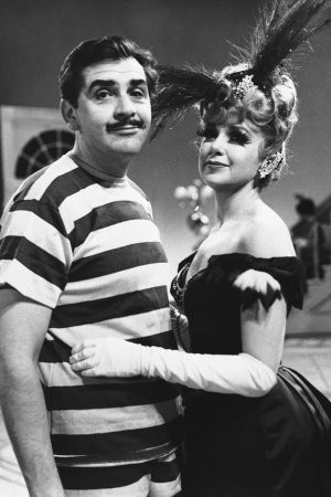 Ernie Kovacs and wife Edie Adams