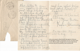 Letter from Rufus Aaron Schwemley to brother Albert H Schwemley 26 Nov 1897 Page 2