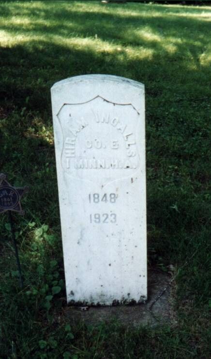 Hiram Lemuel Ingalls headstone