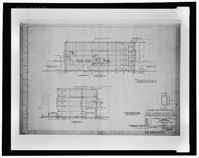 112. Back side technical facilities S.R. scanner building...