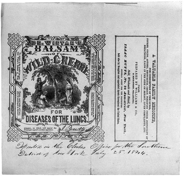 Wistar's balsam of wild-cherry