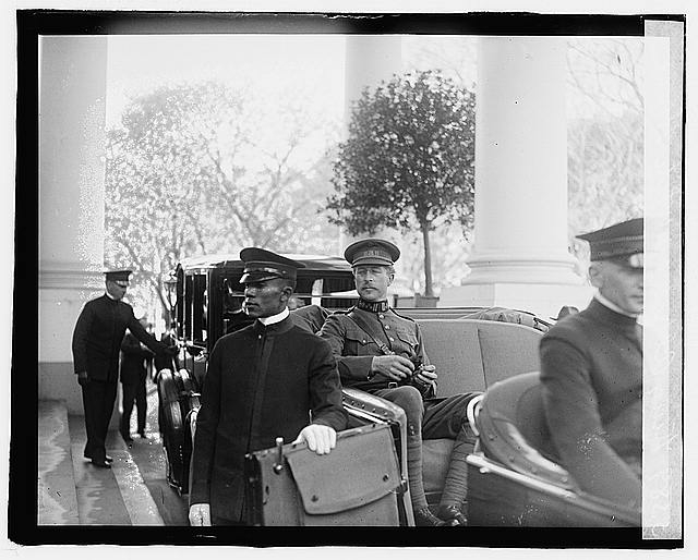 King Albert at White House, [Washington, D.C.]