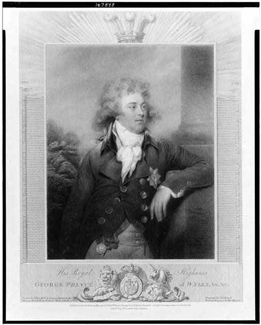His royal highness George Prince of Wales / Painted by J....