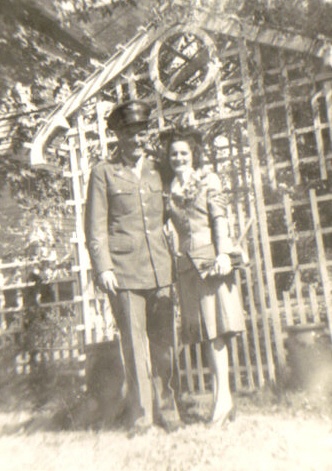 Ira and Kay Eppinger wedding day