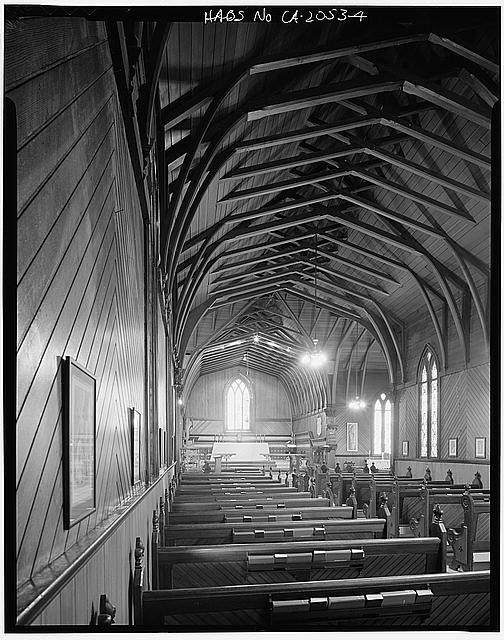 4. INTERIOR, LOOKING EAST FROM SIDE - St. Paul's...