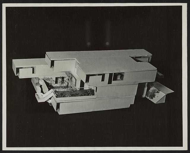 [Fort Lincoln housing, Washington, D.C. (project). Model...