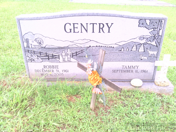 Robbie B Gentry gravesite