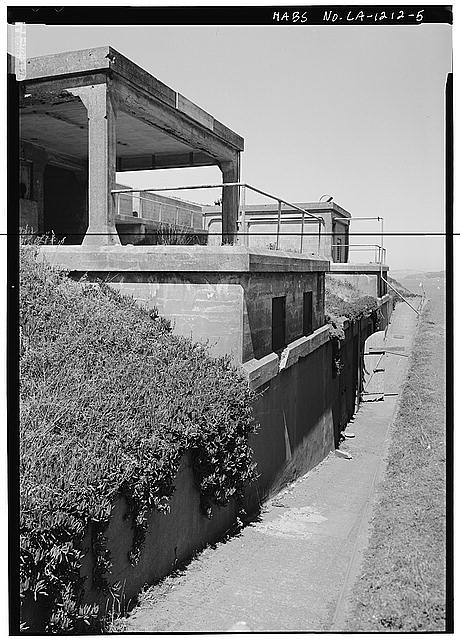 5. DETAIL OF REAR OF GUN EMPLACEMENTS - Presidio of San...