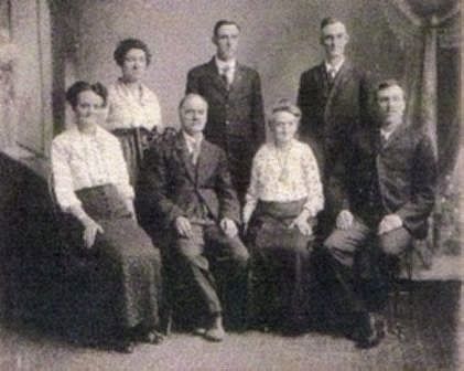 Oscar Burton Moore family
